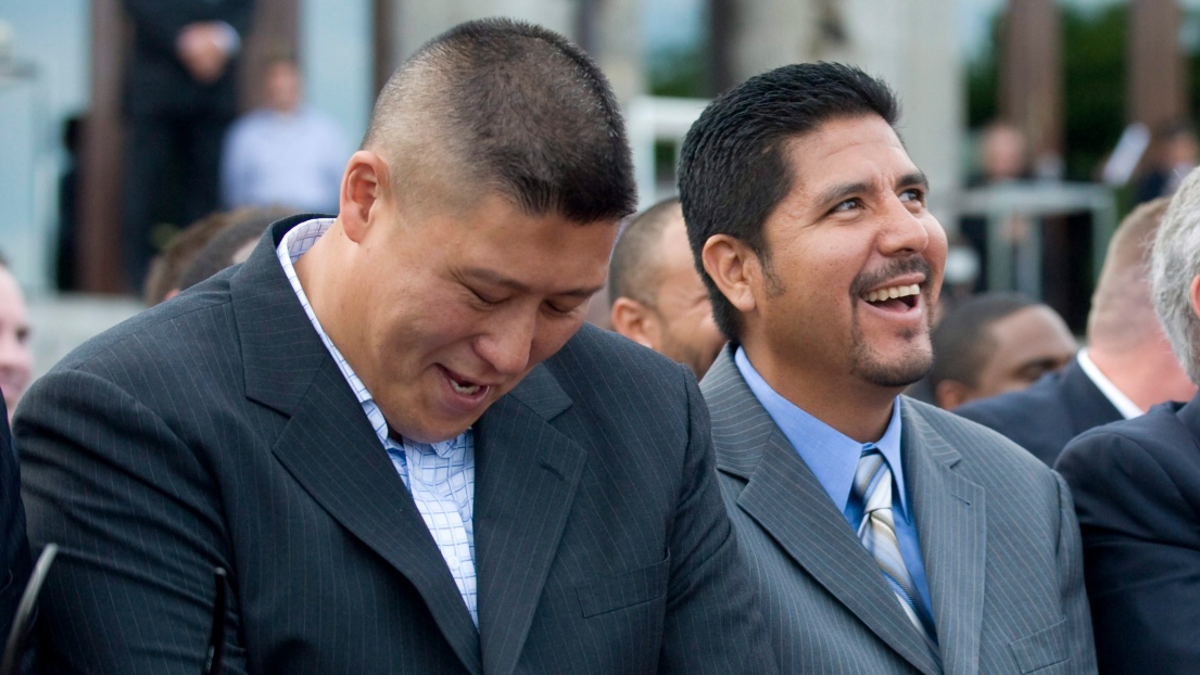 Bryan Chiu et Anthony Calvillo