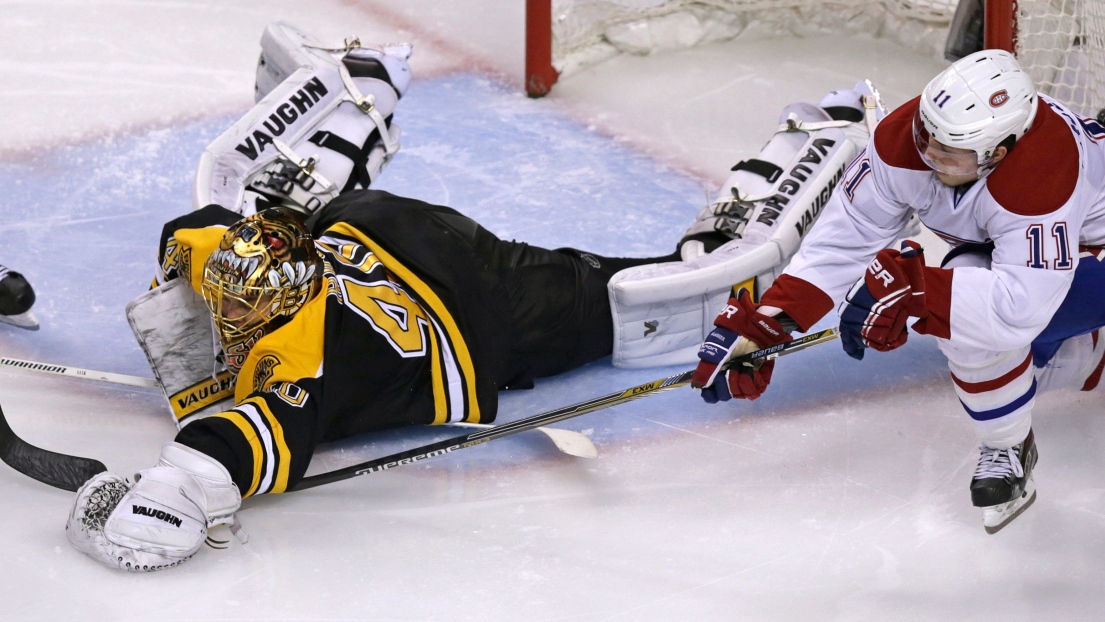 Tuukka Rask et Brendan Gallagher