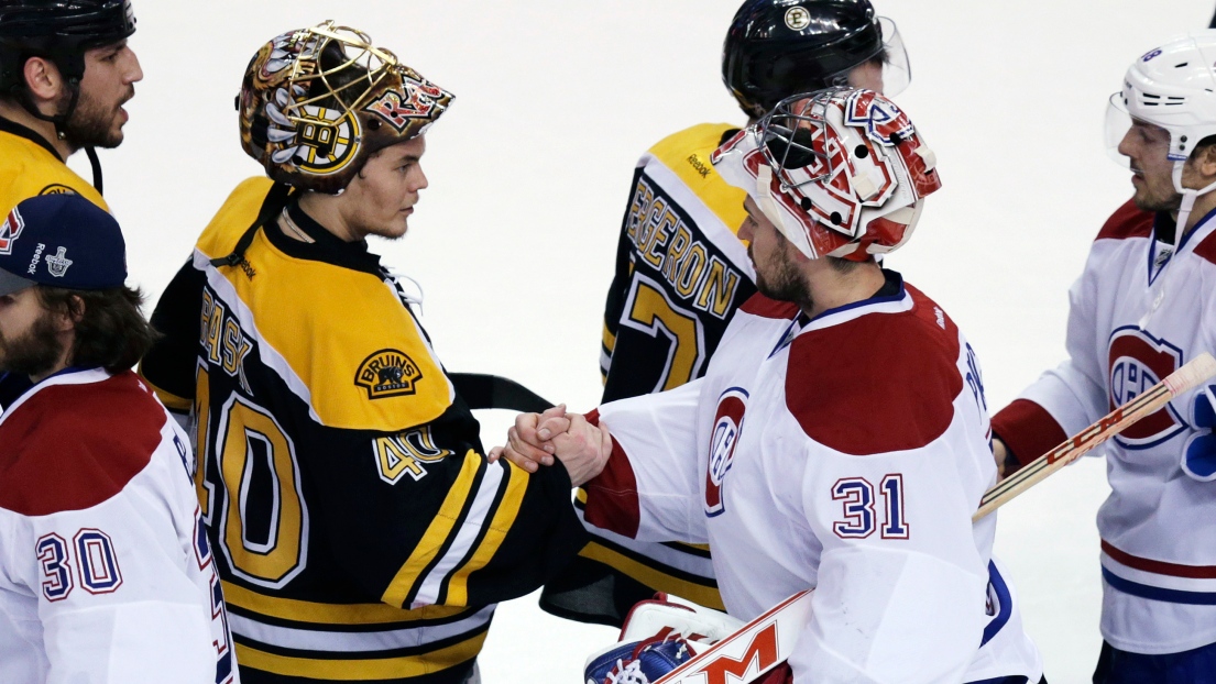 Carey Price et Tuukka Rask