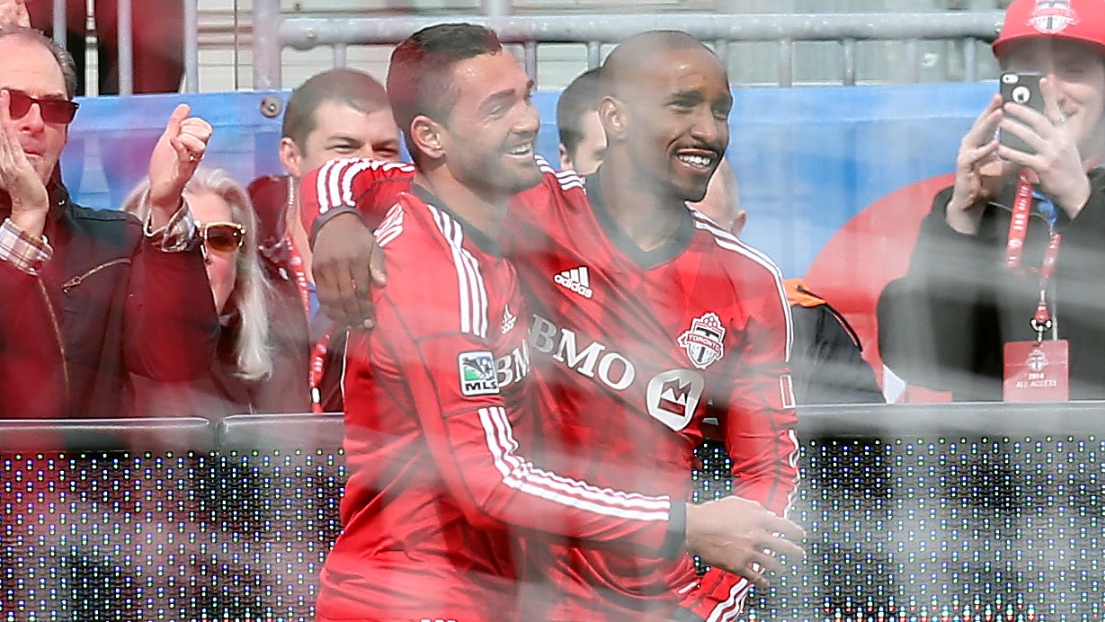 Gilberto et Jermain Defoe