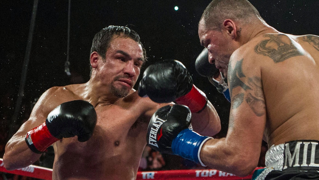 Juan Manuel Marquez et Mike Alvarado