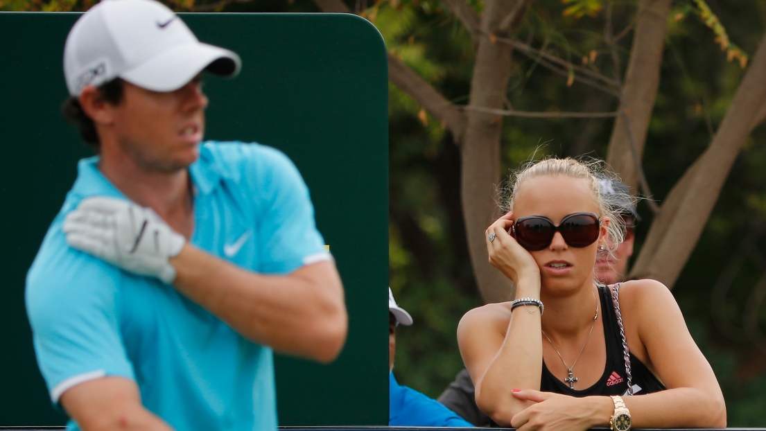 Rory McIlroy et Caroline Wozniacki