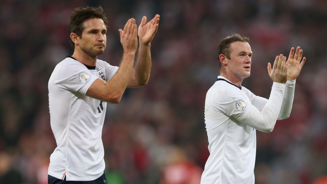 Frank Lampard et Wayne Rooney