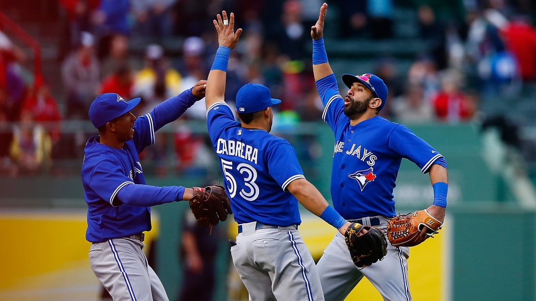 Jose Bautista, Melky Cabrera et Anthony Gose