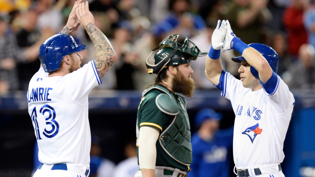 Steve Tolleson et Brett Lawrie