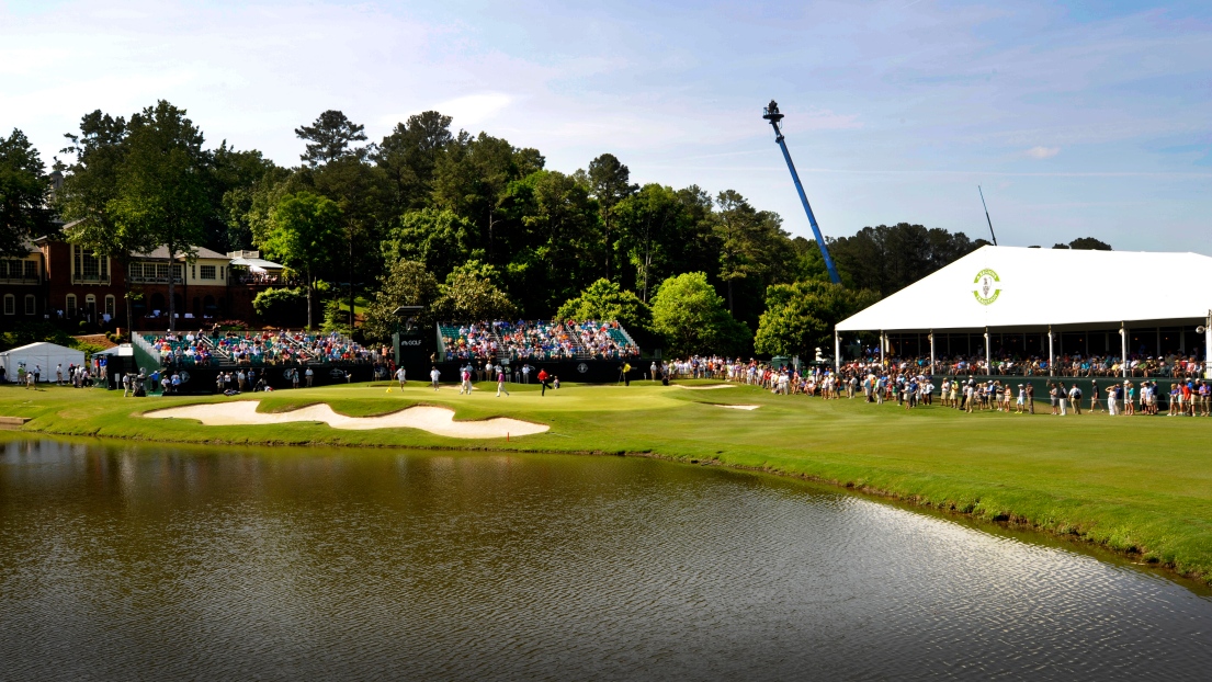 Le 18e trou du parcours Shoal Creek