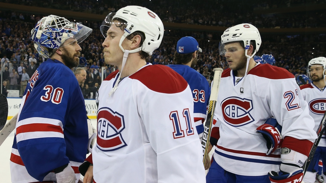 Henrik Lundqvist, Brendan Gallagher et Alex Galchenyuk