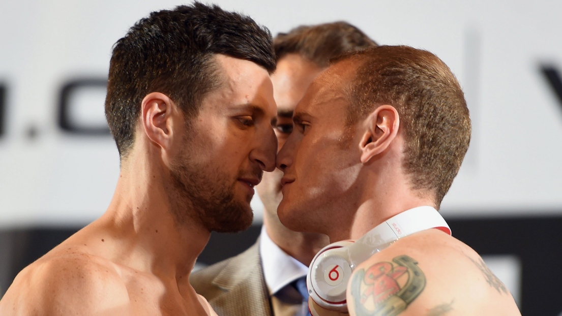 Carl Froch et George Groves