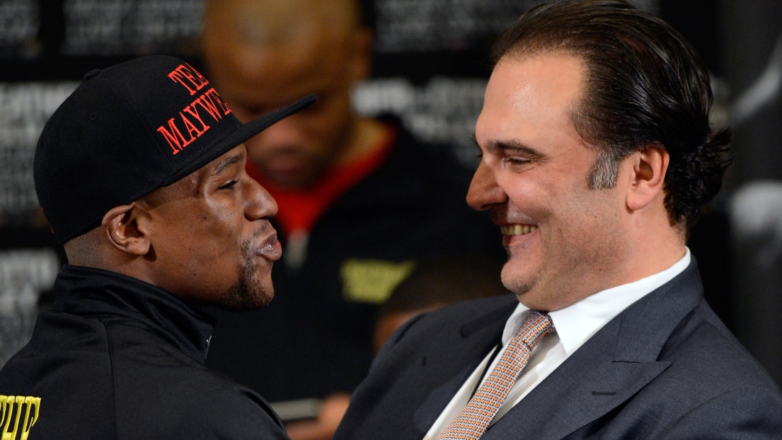 Floyd Mayweather et Richard Schaefer