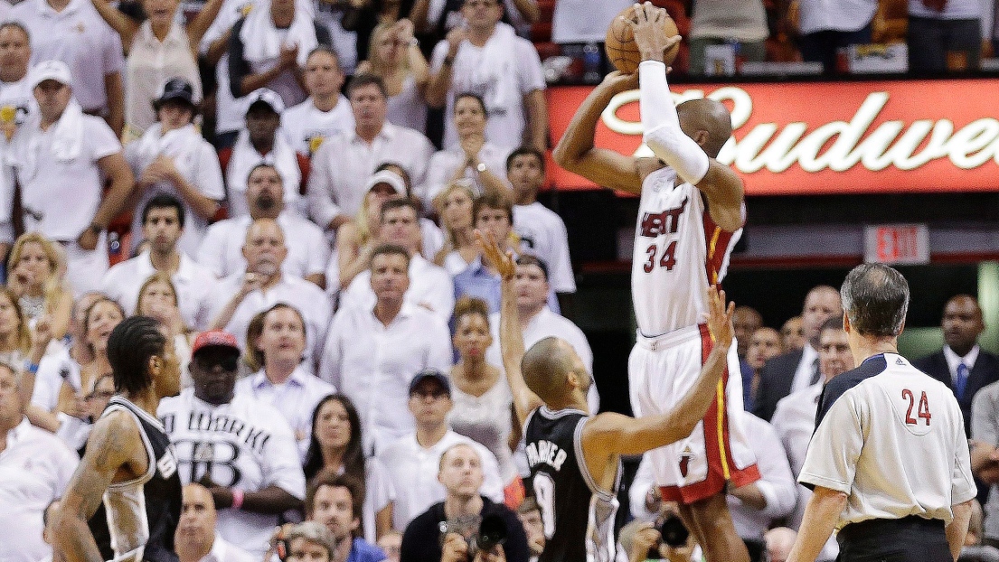 Ray Allen c. les Spurs