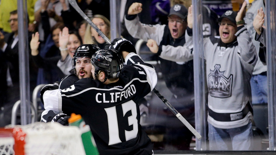 Drew Doughty et Kyle Clifford