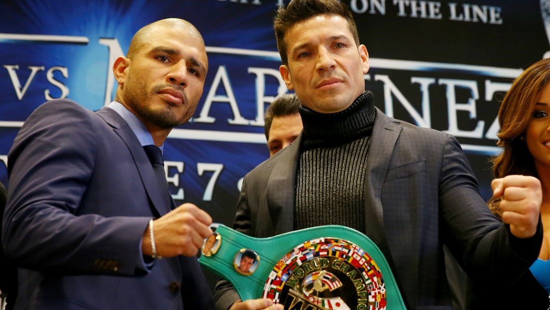 Miguel Cotto et Sergio Martinez