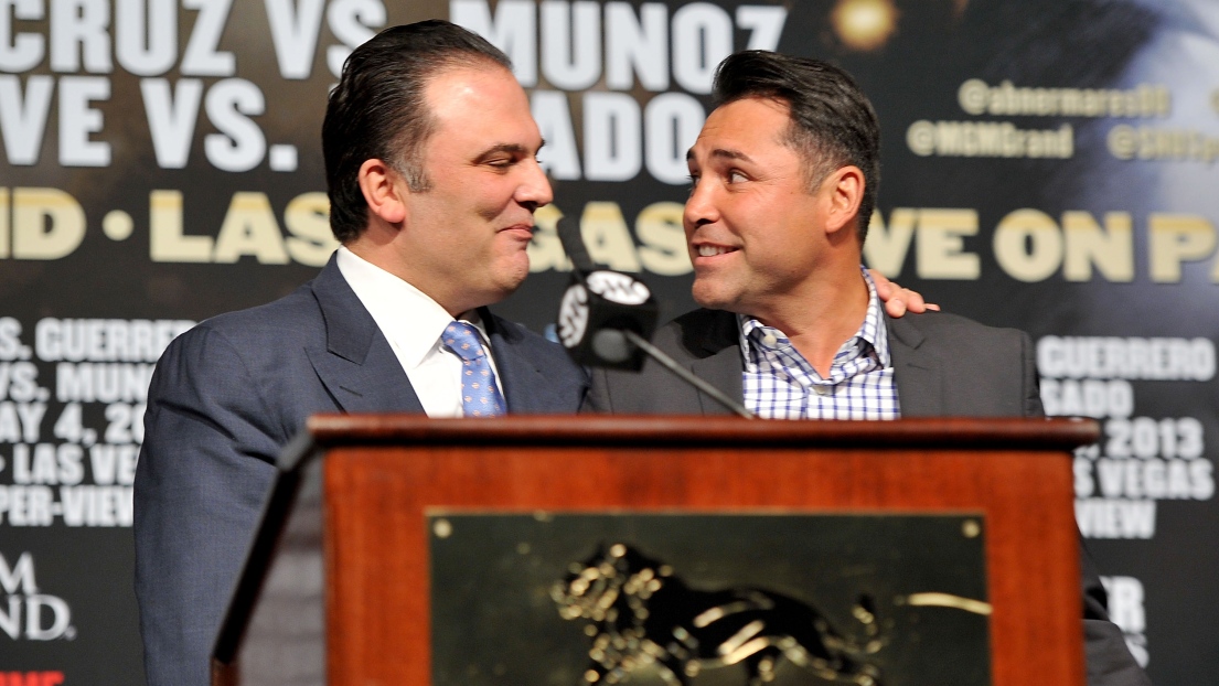 Richard Schaefer et Oscar De La Hoya