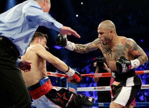 Sergio Martinez et Miguel Cotto