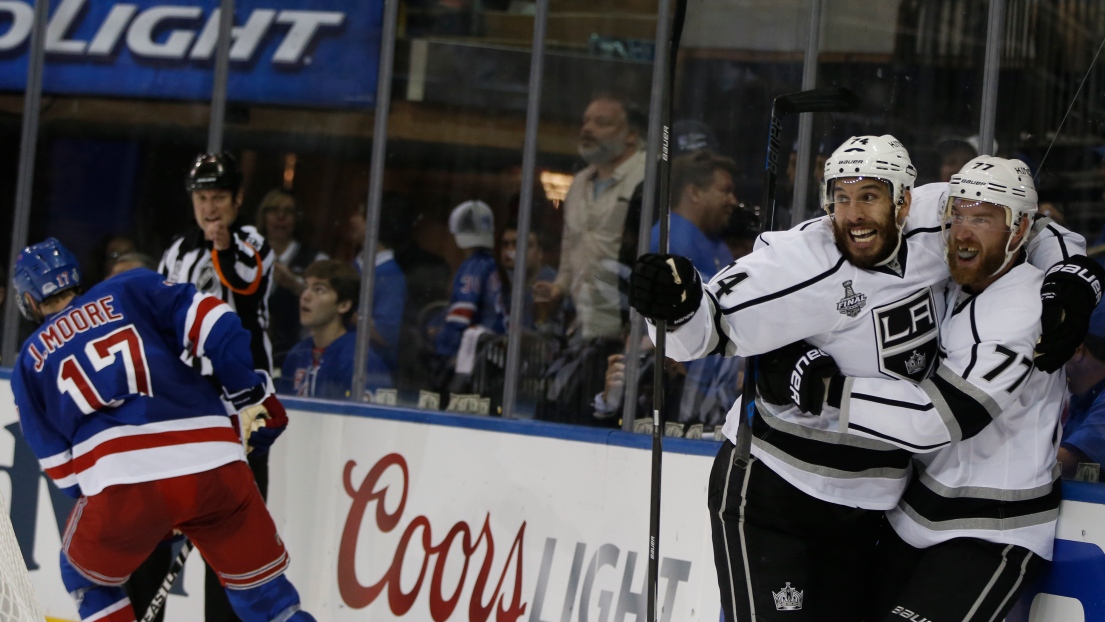 Jeff Carter et Dwight Kings