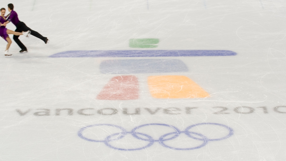 La glace des Jeux olympiques de Vancouver