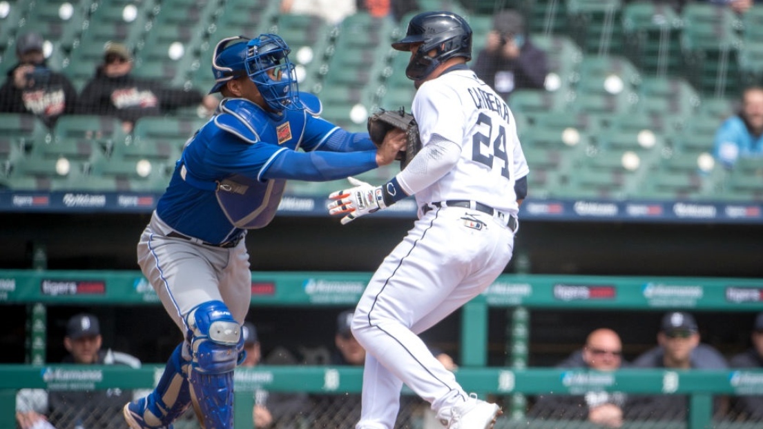 Salvador Perez et Miguel Cabrera