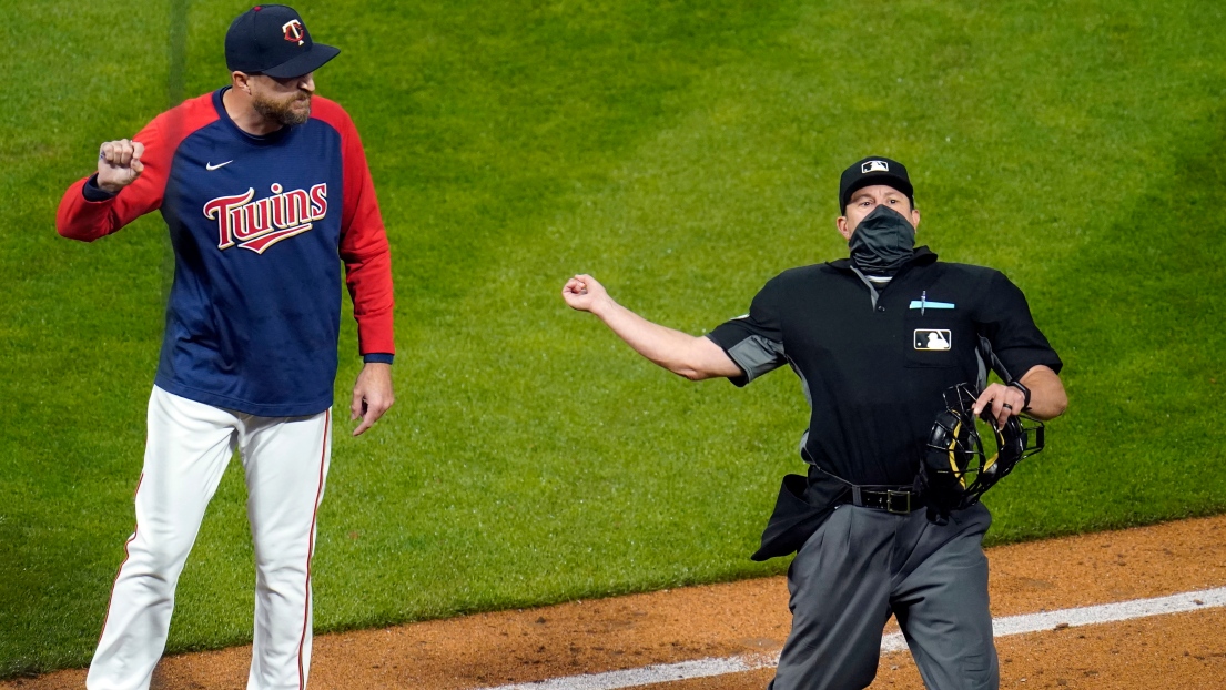 Rocco Baldelli et Jim Reynolds 