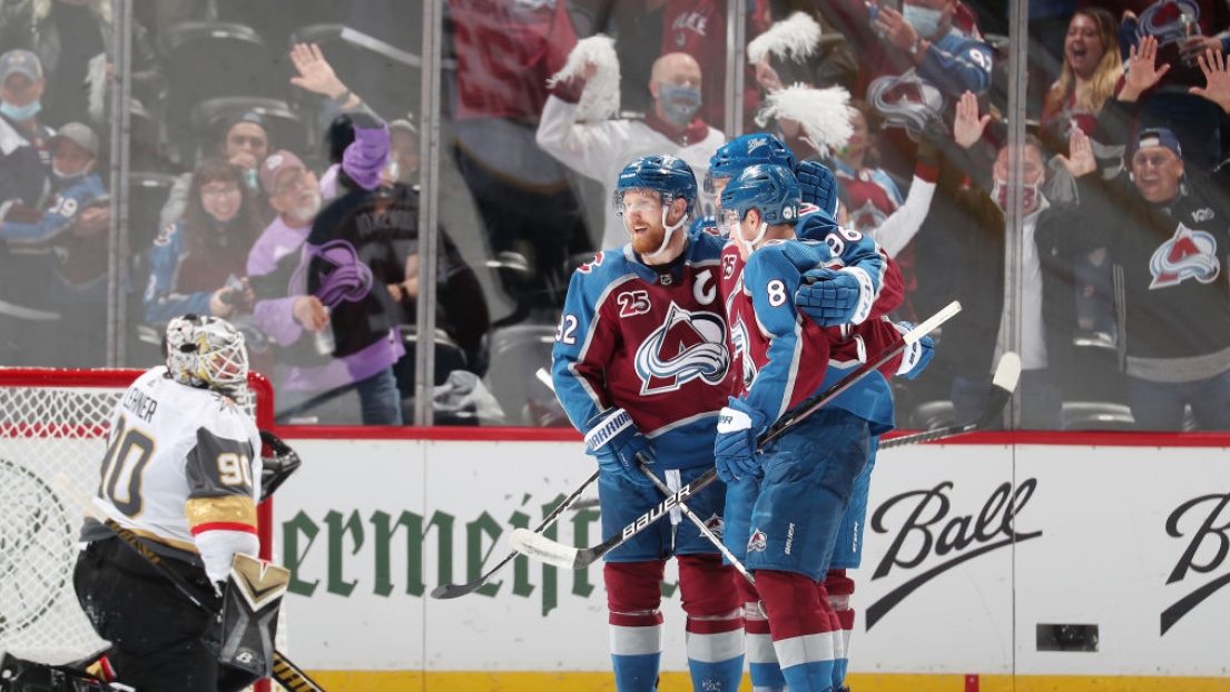 Robin Lehner et Garbiel Landeskog