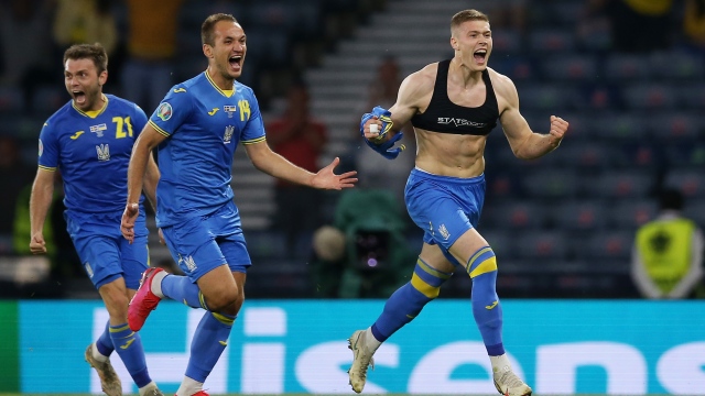 L'Ukraine rejoint l'Angleterre en quarts de finale