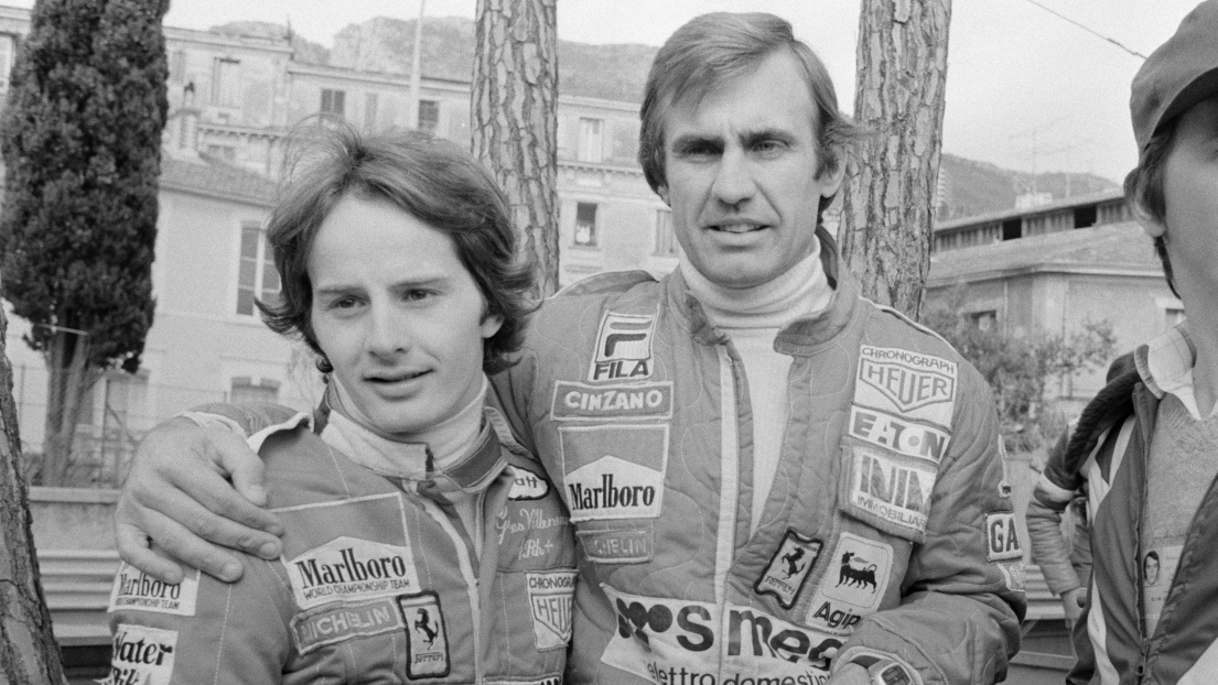 Gilles Villeneuve et Carlos Reutemann 