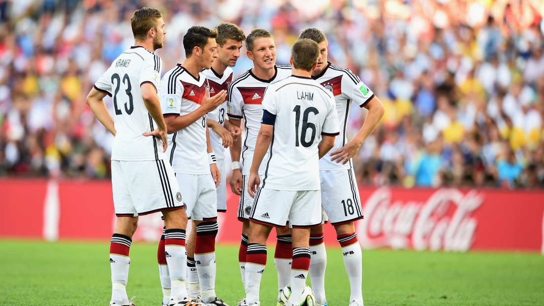 L'équipe d'Allemagne durant un caucus