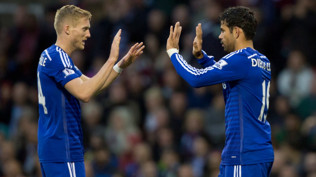 Andre Schurrle et Diego Costa