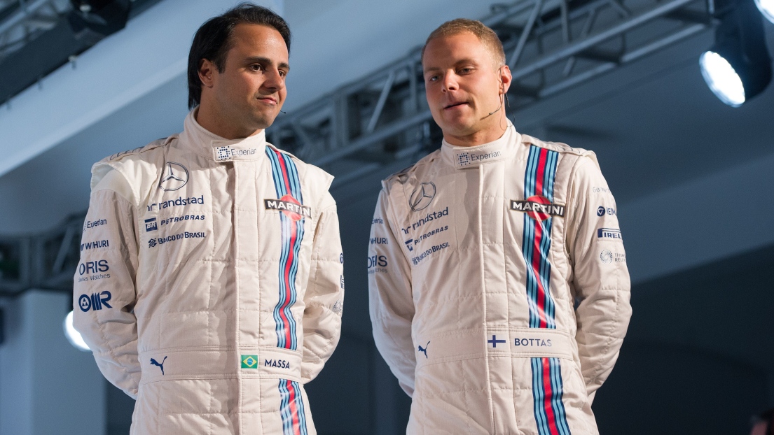 Felipe Massa et Valtteri Bottas