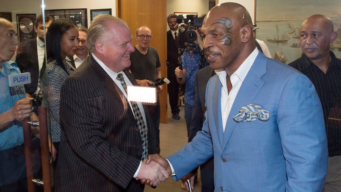 Rob Ford et Mike Tyson