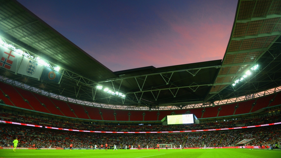 Le stade de Wembley, à Londres