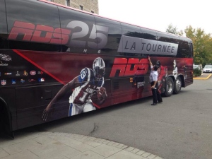Jour 2 de la tournée RDS 25 ans : Arrêt à Gatineau le 23 septembre 2014! Tournée RDS 25 ans, 23 sept 2014