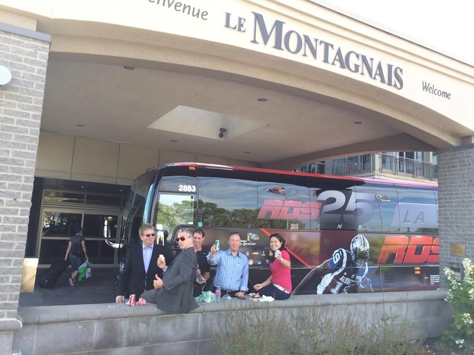 Jeudi après-midi, la Tournée des 25 ans de RDS s’arrête dans la belle ville de Saguenay, à Chicoutimi! Tournée RDS 25 ans, 25 sept 2014