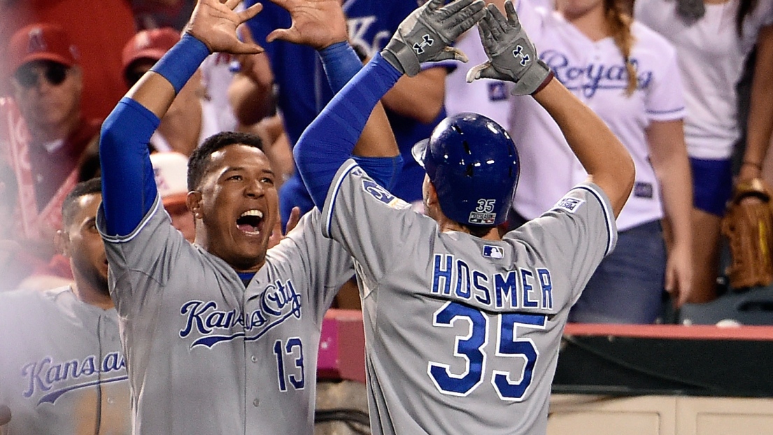 Salvador Perez et Eric Hosmer