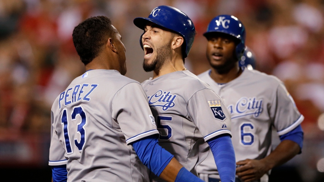 Salvador Perez et Eric Hosmer