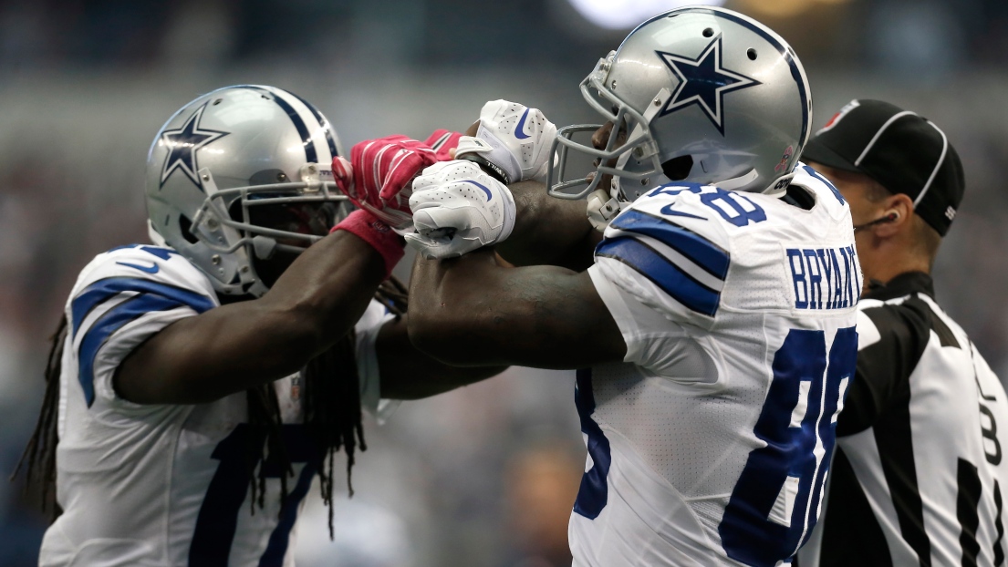 Dwayne Harris et Dez Bryant