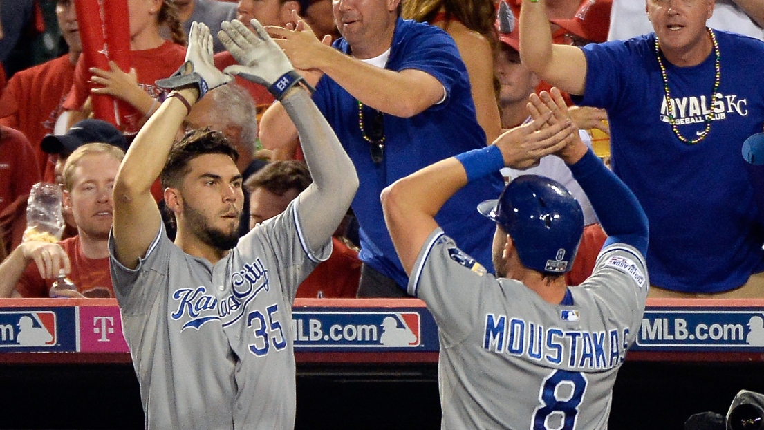 Eric Hosmer et Mike Moustakas