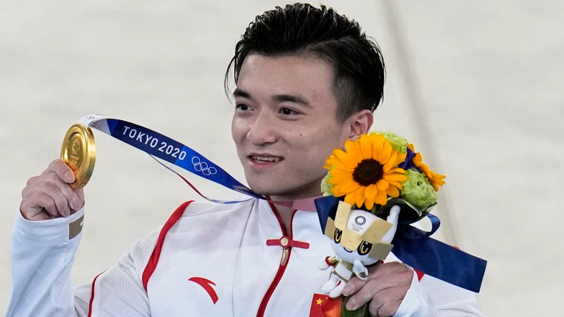 Gymnastique, Liu Yang champion olympique aux anneaux
