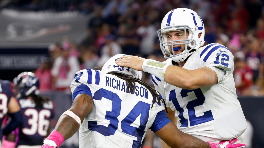 Andrew Luck et Trent Richardson