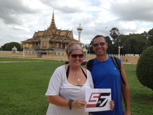 France Poirier et Jean Dupuis Cambodge
