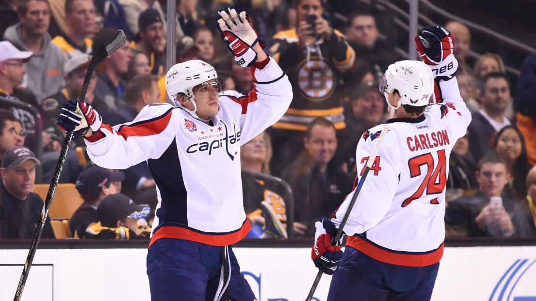 Alex Ovechkin et John Carlson