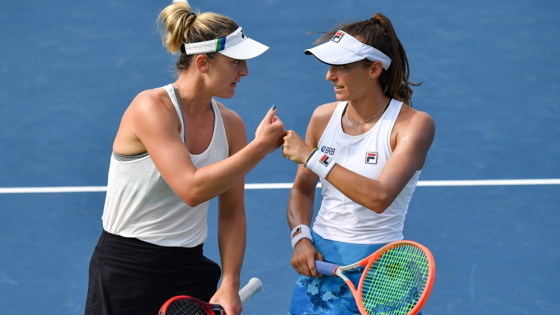 Luisa Stefani et Gabriela Dabrowski