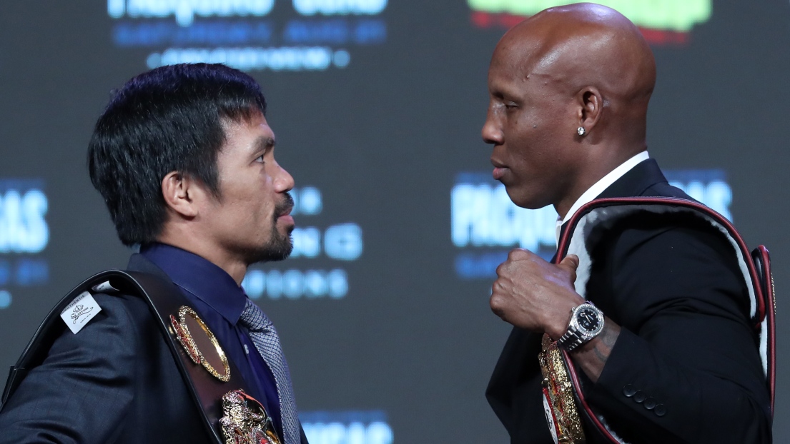 Manny Pacquiao et Yordenis Ugás