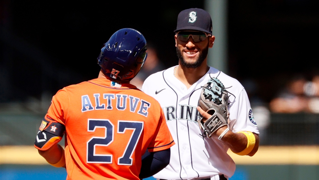 Jose Altuve et Abraham Toro