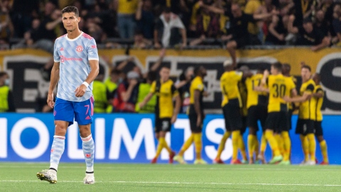 Ronaldo marque, mais Manchester United perd