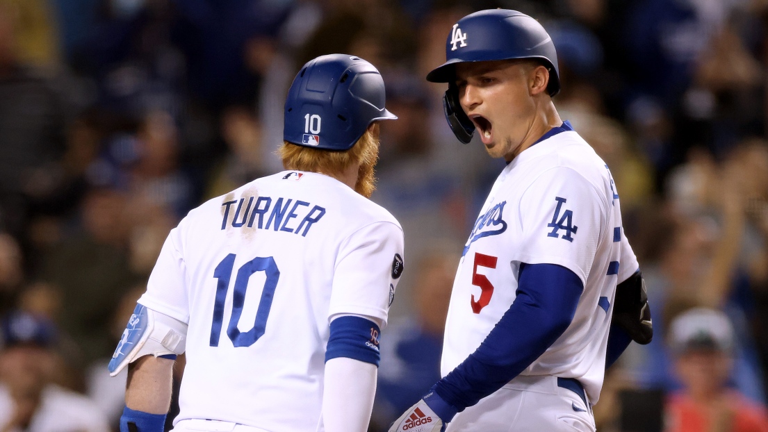 Justin Turner et Corey Seager