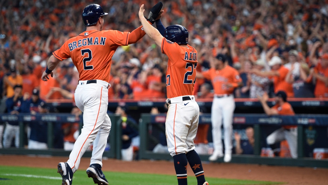 Alex Bregman et Jose Altuve