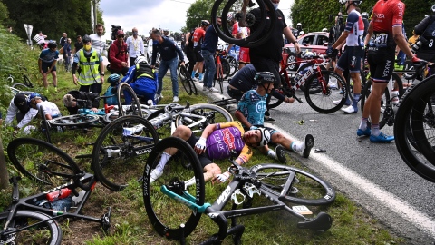 Chute au Tour de France : prison avec sursis pour la spectatrice