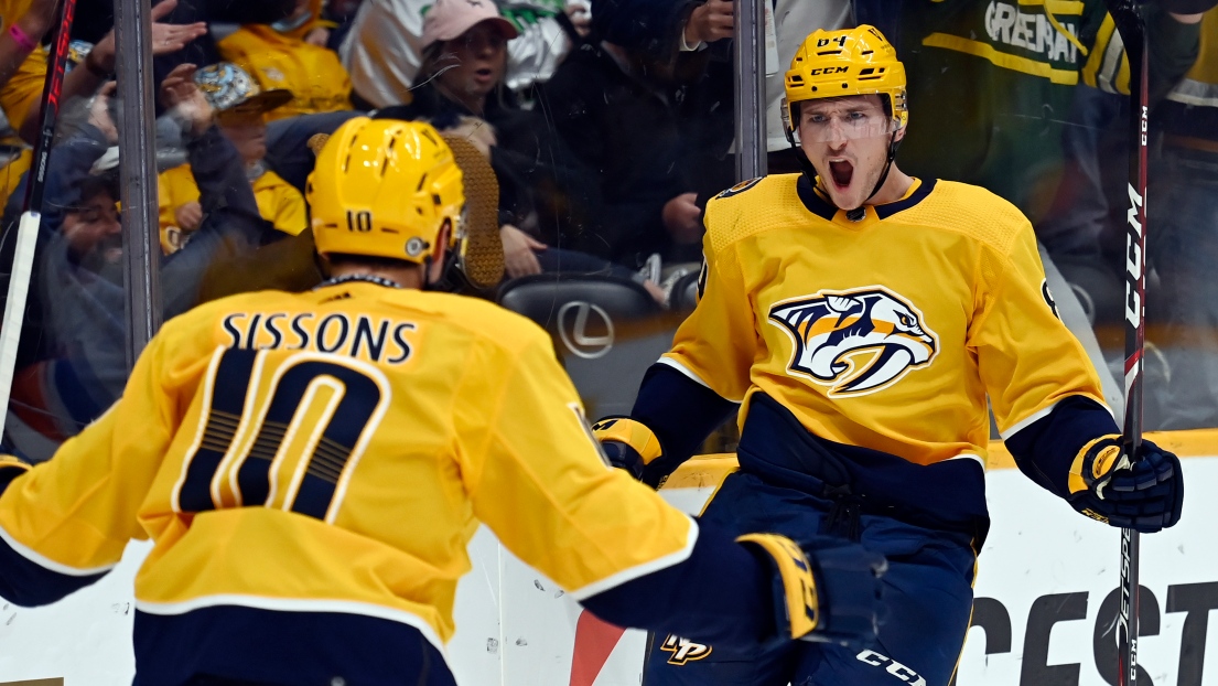 Colton Sissons et Tanner Jeannot