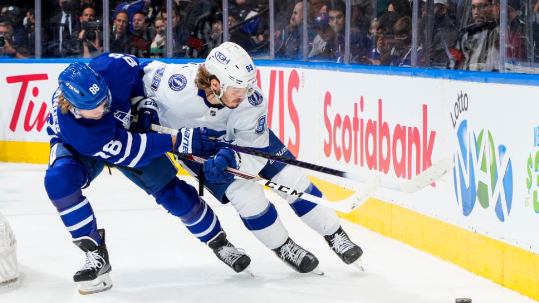 William Nylander et Mikhail Sergachev