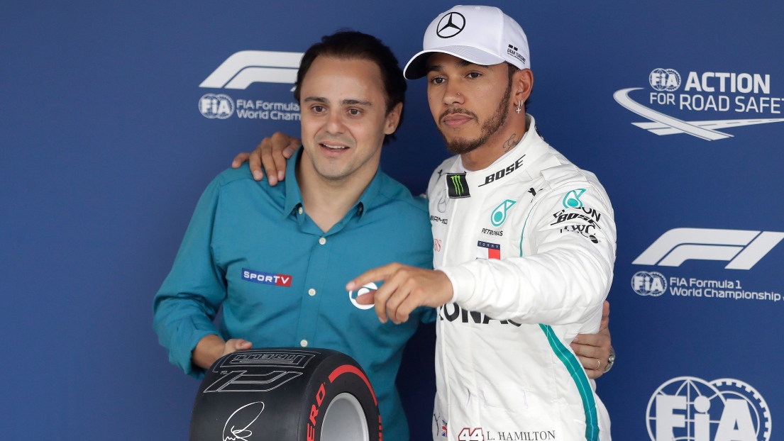 Felipe Massa et Lewis Hamilton